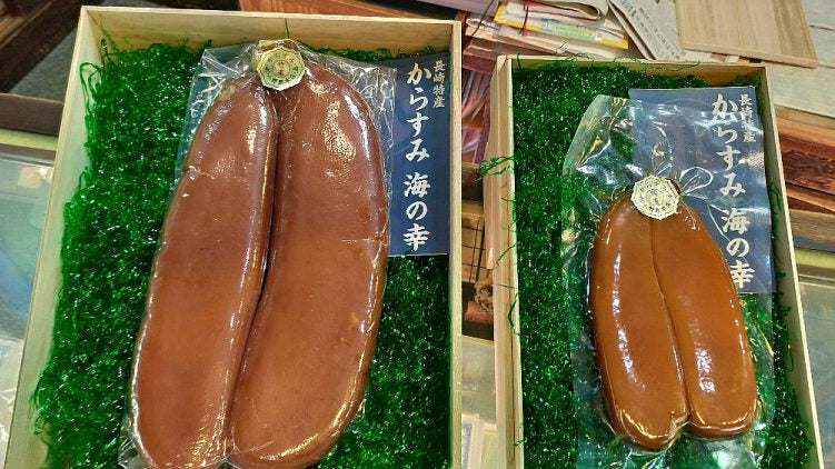 数年に一度の大物!超巨大からすみがついに完成!