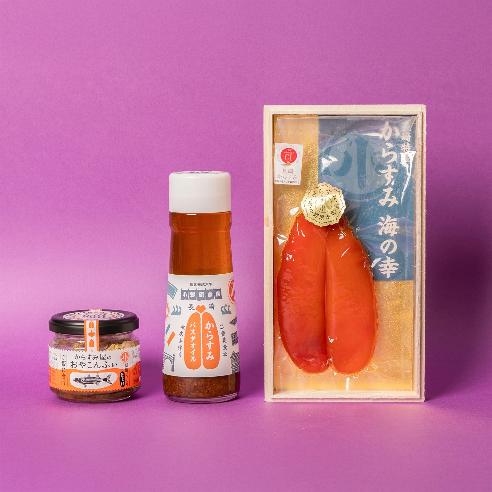 本からすみ・からすみパスタオイル・おやこんふぃ