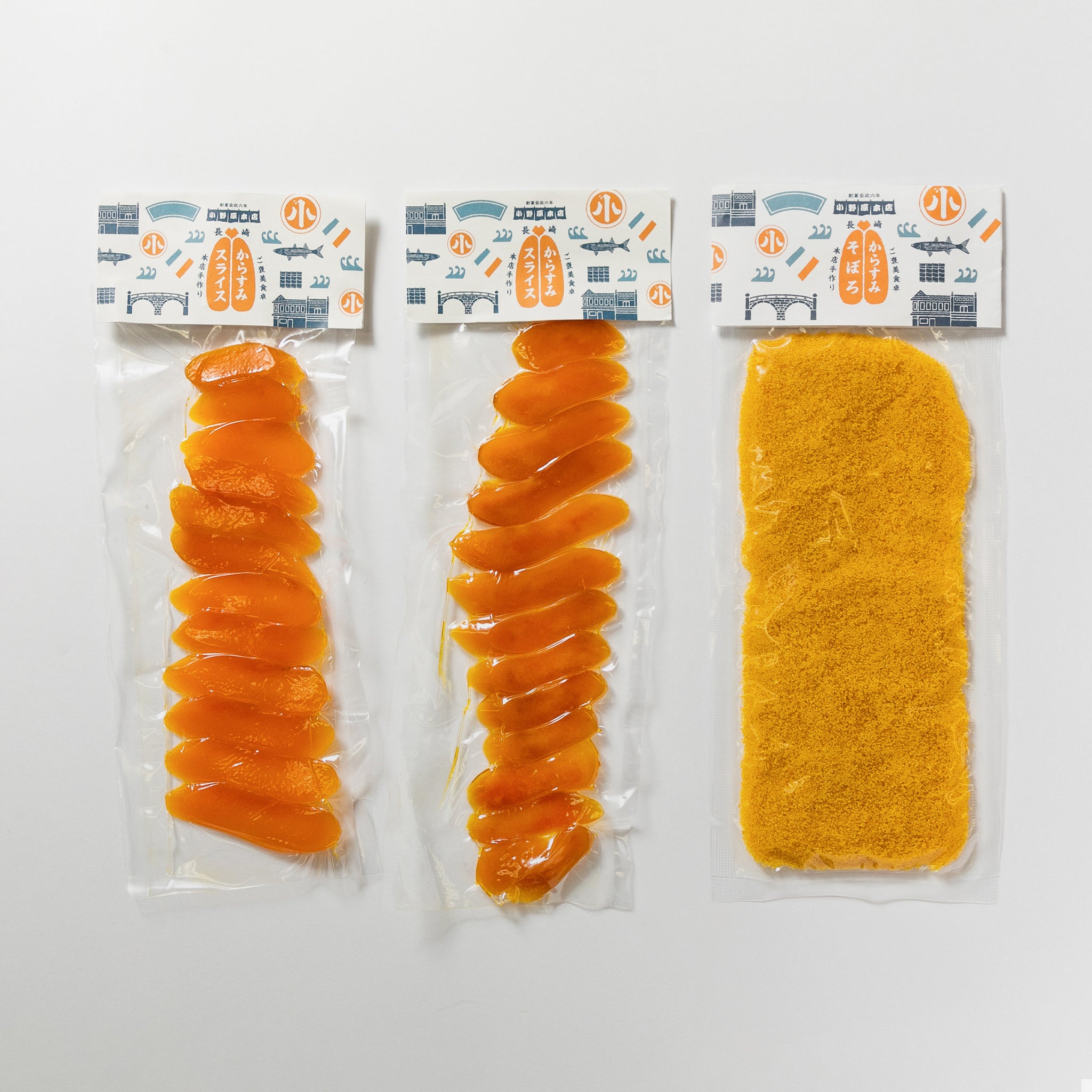 からすみスライス大×2・そぼろ袋×1 紙箱なし